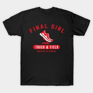 Final Girl Track & Field Red T-Shirt